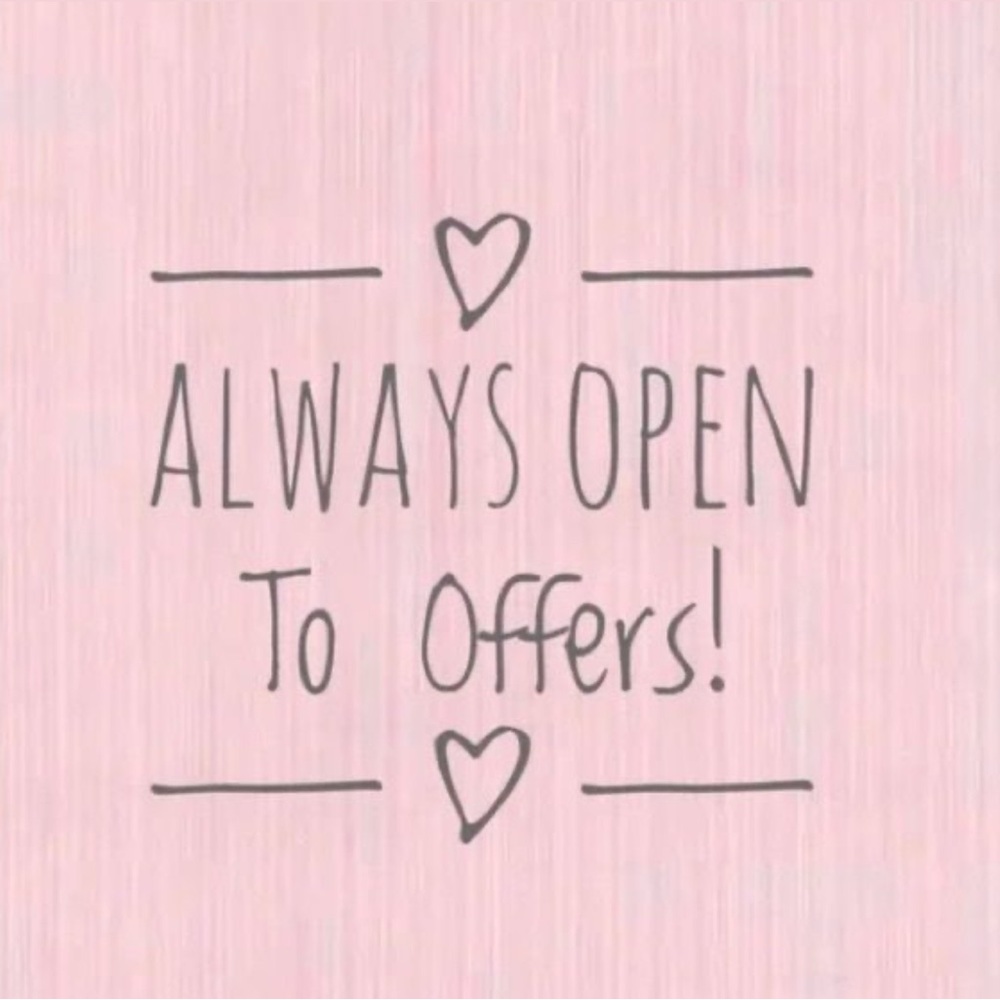 Always Open to Offers Sign